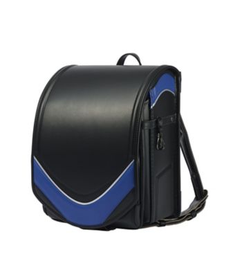 ＜ララちゃんランドセル (Baby&Kids)＞１２７１【送料無料】【２０２７年３月中旬以降届】ボンズＲ　ブラック×マリンブルー