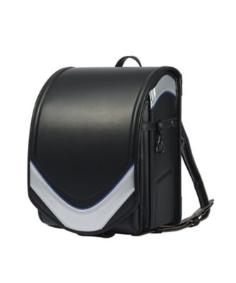 ＜ララちゃんランドセル (Baby&Kids)＞１２７２【送料無料】【２０２７年３月中旬以降届】ボンズＲ　ブラック×シルバー（Ｔ）