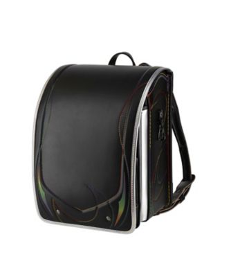 ＜ララちゃんランドセル (Baby&Kids)＞１２８１【送料無料】【２０２７年３月中旬以降届】レインボーＲ　ブラック×シルバー