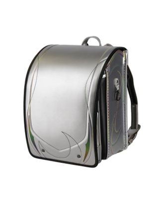 ＜ララちゃんランドセル (Baby&Kids)＞１２８２【送料無料】【２０２７年３月中旬以降届】レインボーＲ　シルバー×ブラック