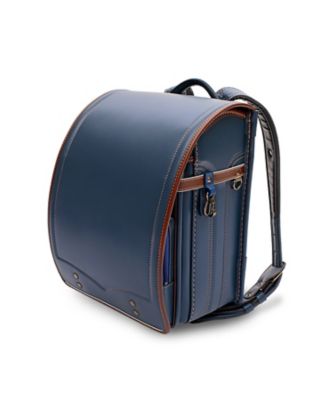 ＜市川鞄広 (Baby&Kids)＞６５６【送料無料】【２０２７年３月中旬以降届】トラディション　紺／ブラウン