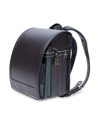 ＜市川鞄広 (Baby&Kids)＞６６３【送料無料】【２０２７年３月中旬以降届】エレガンス　黒／グリーン