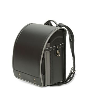 ＜市川鞄広 (Baby&Kids)＞６３２【送料無料】【２０２７年３月中旬以降届】ハルト　黒／スモーキーグレー