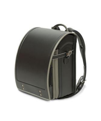 ＜市川鞄広 (Baby&Kids)＞６３３【送料無料】【２０２７年３月中旬以降届】ハルト　黒／モスグレイ