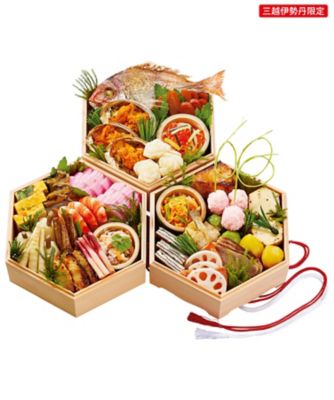 三越 〈懐石 辻留〉亀甲三段