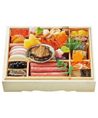 三越 〈人形町今半〉おせち重詰一段