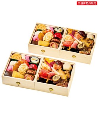 伊勢丹 〈有職京料理 西陣魚新〉祝いがさね（二客セット）