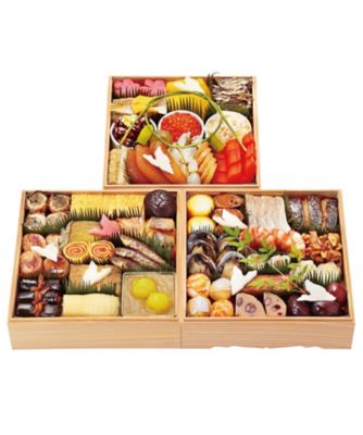 三越 〈京料理 美濃吉〉和風おせち三段重