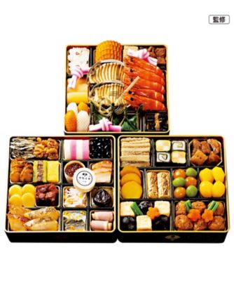 伊勢丹 〈下鴨茶寮〉和おせち三段