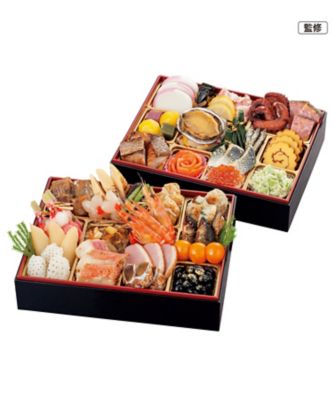 伊勢丹 〈料理旅館 芹生〉和風おせち二段重