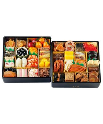 三越 〈日本料理 なだ万〉おせち重詰二段