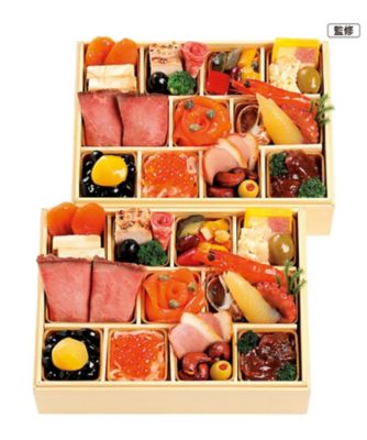 三越伊勢丹 マノワール 和・洋個食おせち 二客組