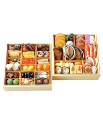 三越 〈日本料理 一乃松〉福寿和風おせち二段（冷凍）