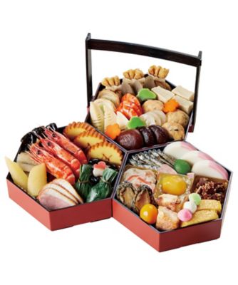 伊勢丹 〈京菜味 のむら〉「八坂」おせち料理三段重（冷凍）