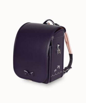 ＜榮伸 (Baby&Kids)＞２４６【送料無料】【２０２７年３月中旬以降届】Ｐｕｒｅ　Ｒｉｂｂｏｎ　ピュアリボン　パープルネイビー