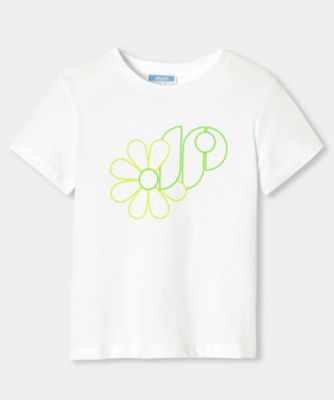 ＜JACADI(Baby&Kids)＞プリント入り半袖Ｔシャツ