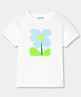 ＜JACADI(Baby&Kids)＞プリント入り半袖Ｔシャツ