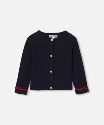 JACADI (Baby&Kids)/ジャカディ スカラップ袖カーディガン　２０３９１６４