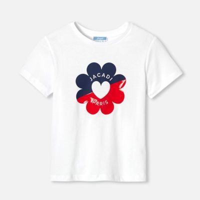 ＜JACADI(Baby&Kids)＞プリント入り半袖Ｔシャツ　２０３９３２７