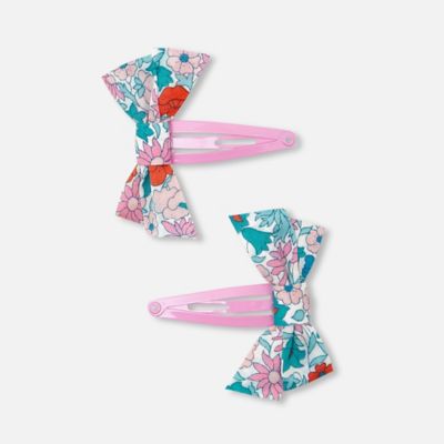 ＜JACADI (Baby&Kids)＞リバティヘアピン２個セット　２０３９４６３