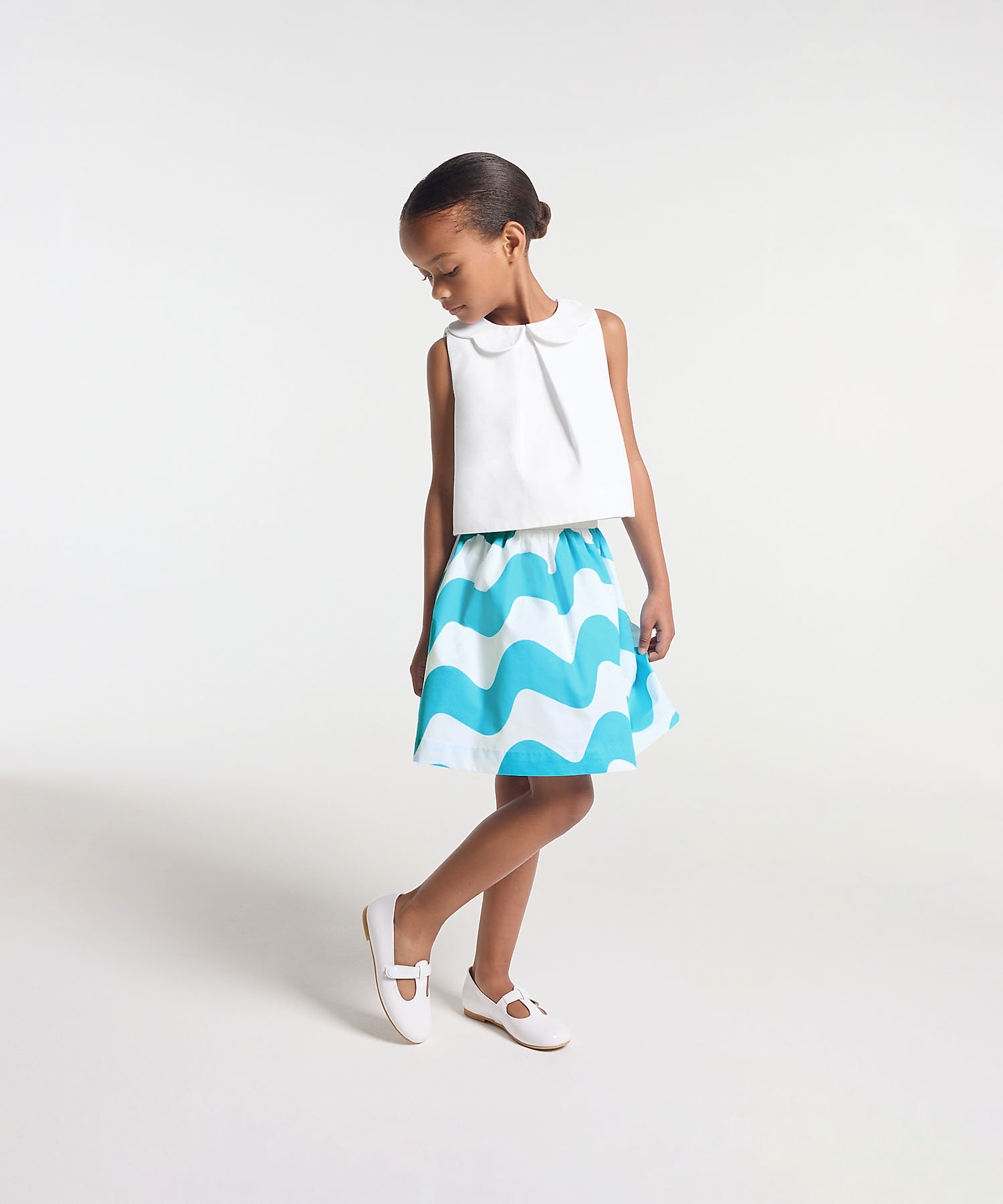 サテンコットンスカート 2041078 | JACADI (Baby&Kids サテンコットンスカート 2041078 | JACADI (Baby&Kids