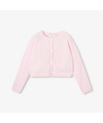 ＜JACADI (Baby&Kids)＞透かし模様入りショート丈カーディガン　２０４１２３５