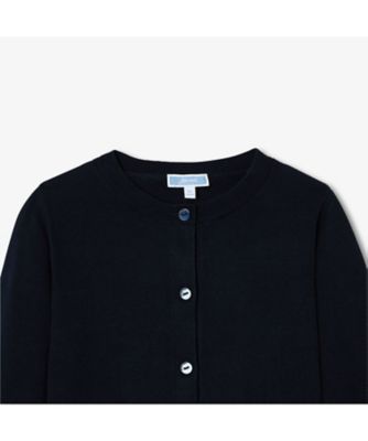 新品】jacadi ポケット付き カーディガン ネイビー 12A 【公式通販】