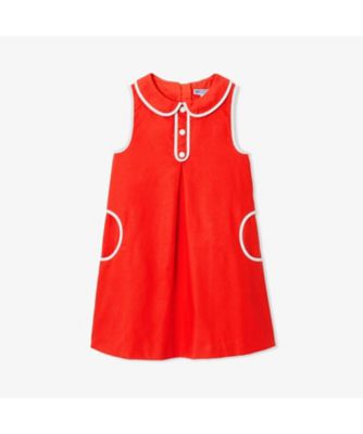 ＜JACADI (Baby&Kids)＞パッチポケット付きノースリーブワンピース　２０４１５５５