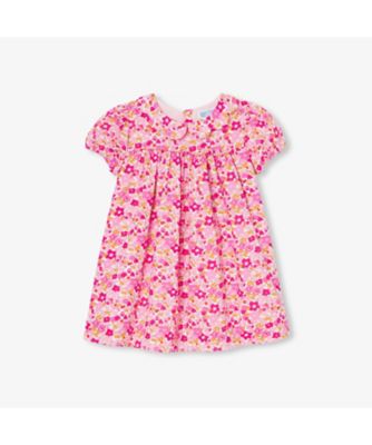 ＜JACADI (Baby&Kids)＞バルーンスリーブリバティプリントワンピース　２０４２４５６
