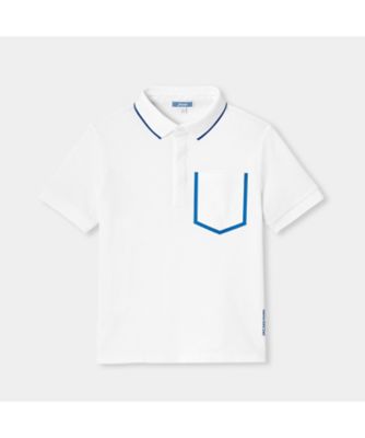＜JACADI (Baby&Kids)＞パッチポケット付きポロシャツ　２０４２６８７