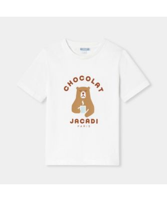 ＜JACADI (Baby&Kids)＞プリント入りＴシャツ　２０４２６９０