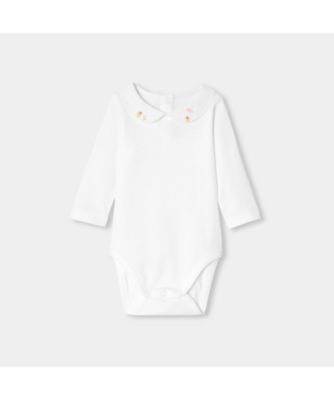 手刺しゅう入りボディスーツ 2044416 | JACADI (Baby&Kids 