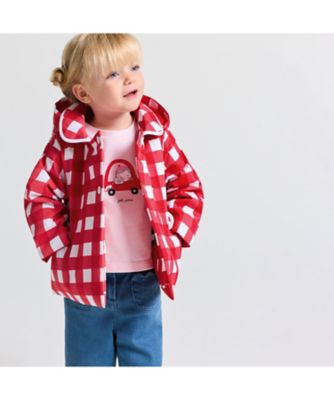 Jacadi ジャカディ　チェックコートサイズ12a(152) ギンガムチェック柄コート 2044514 | JACADI (Baby&Kids