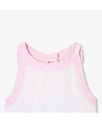 新品　Jacadi ハニカムコットンワンピース　セレモニー上品　ピンク　10A ハニカムコットンワンピース 2045013 | JACADI (Baby&Kids