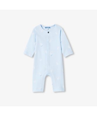 ペタルカラー長袖ボディスーツ 2013382 | JACADI (Baby&Kids