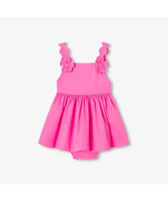 jacadi 【新品未使用タグ付き】スカラップカラー ワンピース スカラップストラップワンピース 2045665 | JACADI (Baby&Kids