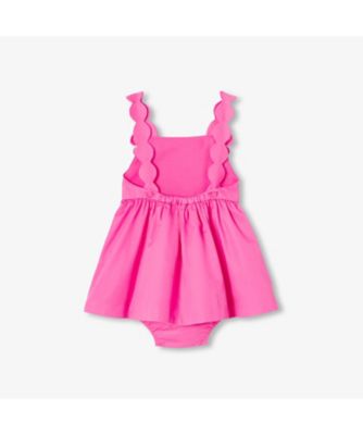 スカラップストラップワンピース 2045665 | JACADI (Baby&Kids