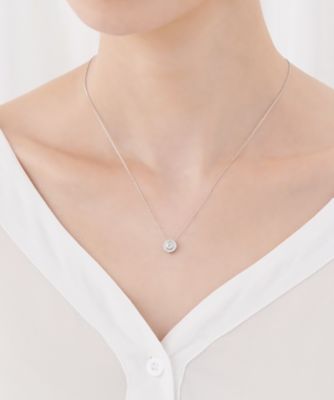 Ｐｔ９００／Ｐｔ８５０ダイヤモンド　ネックレス　２０７９８－２１２１００１５０