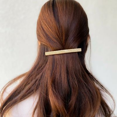 accaアッカヘアアクセ [新品] ロングバレッタBG