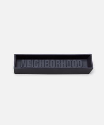 NEIGHBORHOOD INCENSE TRAY ブラック Neighborhood Men's CI Incense Tray in Black Neighborhood