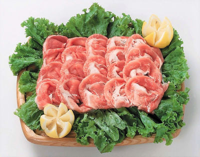 ＜I’s MEAT SELECTION＞静岡県産　掛川完熟酵母黒豚　モモしゃぶしゃぶ用