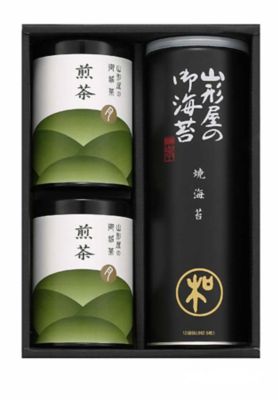 ＜三越伊勢丹/公式＞ 山形屋海苔店/ヤマガタヤノリテン 銘茶・海苔詰合せMZ2-300N 調理済み前菜、付け合わせ【三越伊勢丹/公式】