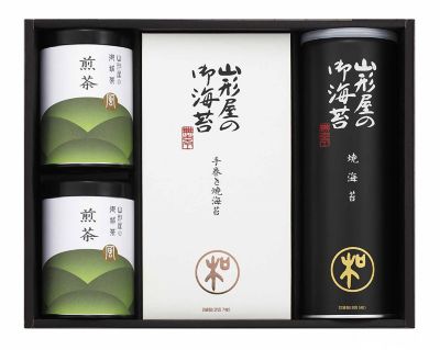 ＜三越伊勢丹/公式＞ 山形屋海苔店/ヤマガタヤノリテン 銘茶・海苔詰合せMZ2-500N 調理済み前菜、付け合わせ【三越伊勢丹/公式】