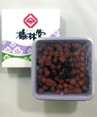 ＜梅林堂＞しそ小梅　４５０ｇ　※塩分約１２％