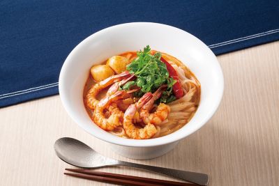 旨味のあるスープに麺が絡んで美味しい