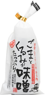 ＜丸正醸造＞ごまとくるみがたっぷり味噌 ２個セット | フード