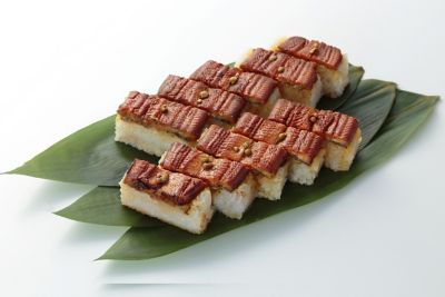 ＜京料理 美濃吉＞【店頭受取／日本橋】うなぎの姿ずし（１０貫）