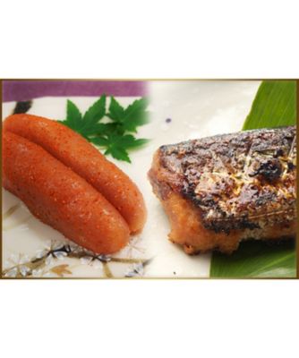 天然だし明太子と鰯めんたいＢセット