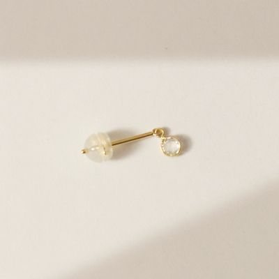＜e.m. (Women)＞ローズカットポストピアス　※シングル