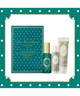 Les Merveilleuses LADURÉE レモン ＆ ミント フレグランス セット（限定品）